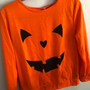 Pumpkin Halloween Fall Shirt! Sz XL but fits M/L